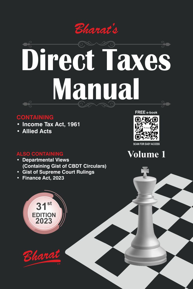 DIRECT TAXES MANUAL in 3 Set of Volumes